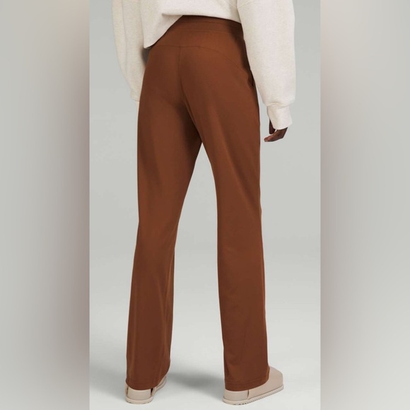 Lululemon Ready to Rulu Straight-Leg High-Rise Pant- Roasted Brown/ Size 0 - Picture 2 of 11